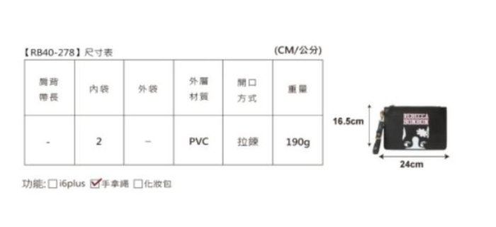 Rebecca bonbon 你在看我嗎。美式小法鬥印花手拿包【附手挽帶】