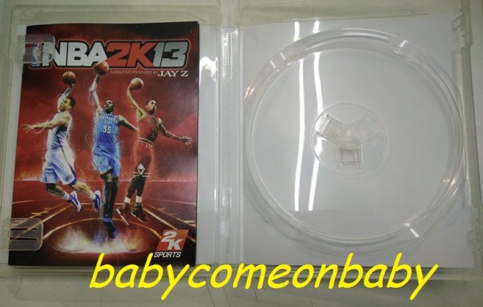 遊戲 PS3 NBA 2K 13 美國職籃 外殼