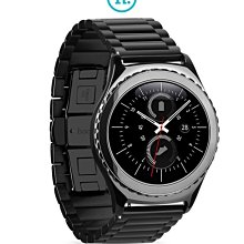 --庫米--HOCO Gear S2/Galaxy watch/HUAWEI watch2格朗錶帶三珠款 黑