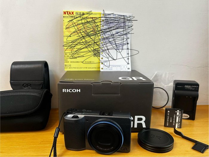 (慢慢專用)理光 Ricoh GR3X GRIIIX (海神藍) 二手保固內 公司貨 [多樣配件]