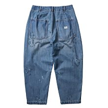 2023AW LIBERAIDERS DENIM PAINTER SARROUEL PANTS 錐形 潑漆 牛仔褲 現貨