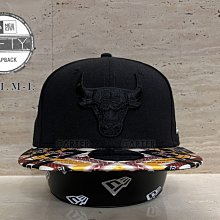 New Era NBA Chicago Bulls African Ethnic 9Fifty  芝加哥公牛黑後扣帽