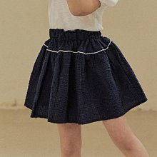 S(3~4Y)~XL(7~8Y) ♥裙子(NAVY) BY MIMI-2 24夏季 BYI240401-169『韓爸有衣正韓國童裝』~預購