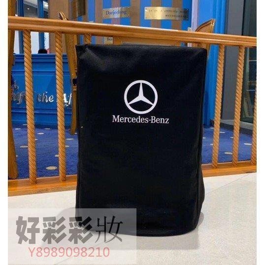 全新正品 MERCEDES-BENZ全鋁鎂合金登機箱 旅行箱 20吋 黑色·美妝精品小屋