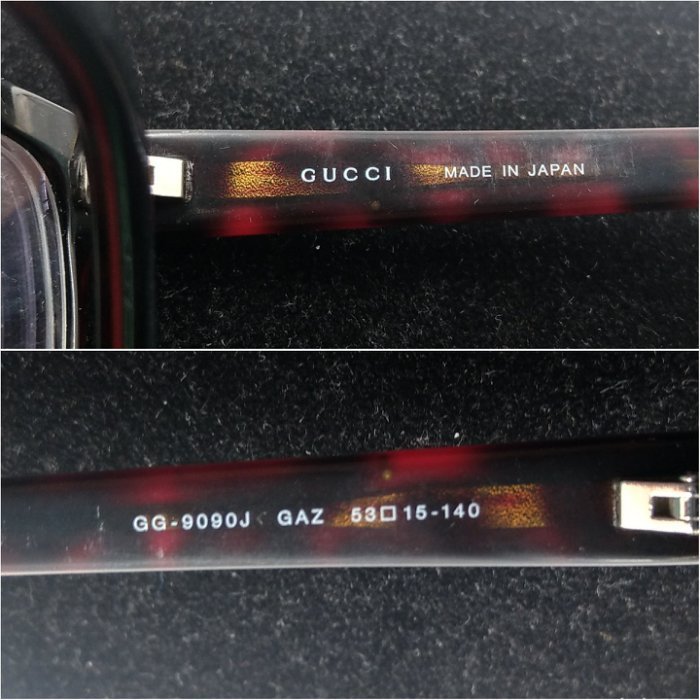 (售?)真品【GUCCI 古馳 】 時尚設計 男女近視眼鏡框架268 一元起標 二手名牌眼鏡 有LV 太陽眼鏡