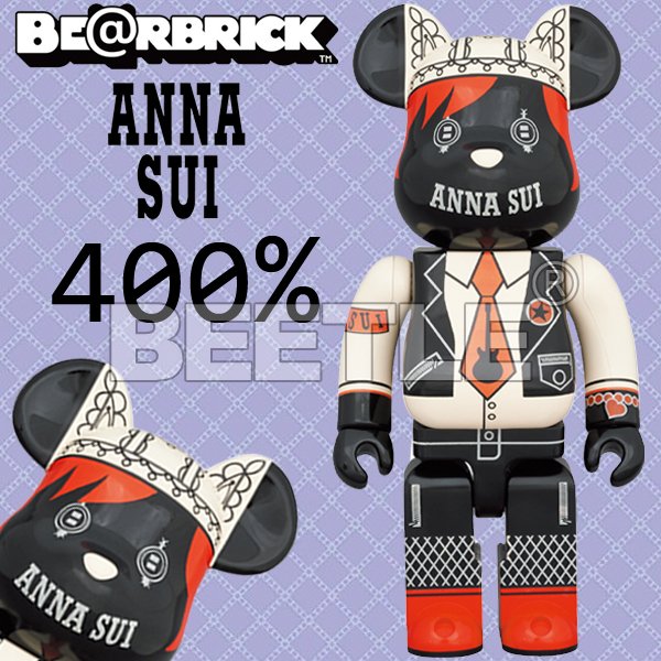 預購BEETLE BE@RBRICK ANNA SUI RED & BEIGE 庫柏力克熊400% | Yahoo