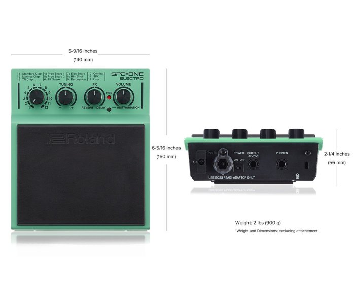 【金聲樂器】Roland SPD::ONE ELECTRO SPD-1E SPD 1E 數位打擊板