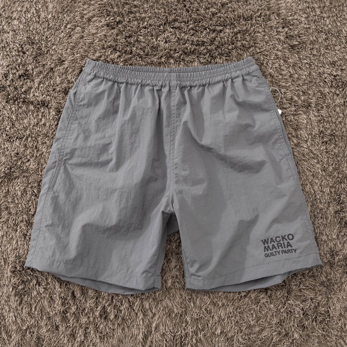 最新発見 23ss WACKO - MARIA - BOARD SHORTS ) SHORTS グレー S - die