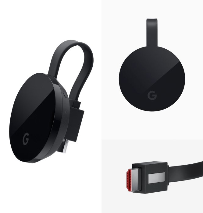 最新三代! ※台北快貨※Google Chromecast ULTRA**升級 4K Ultra HD+HDR 超高畫質