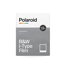 寶麗來 Polaroid･i-Type『黑白色』白框相紙•8張入-DIF2【適用 Now+･Now･Lab相機】