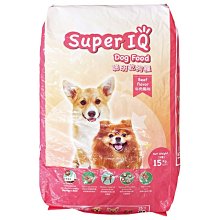 ☆寵物王子☆ Super IQ DOGFOOD 聰明乾狗糧 聰明狗 狗糧 犬糧 狗飼料 狗乾糧 牛肉風味 15KG