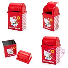 ♥小花花日本精品♥Hello Kitty 三麗鷗 桌上型垃圾桶 桌上小物收納桶~3