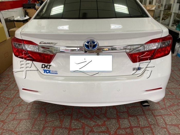 (車之房)TOYOTA 2012 七代 7.5代 New Camry Hybrid 尾翼 壓尾