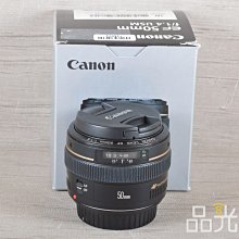 【品光數位】Canon EF 50mm F1.4 USM 人像 定焦 標準 大光圈 #125074