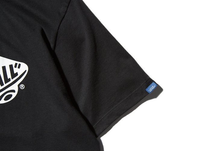 【 K.F.M 】VANS OTW T-Shirt 經典滑板Logo 短Tee 黑色