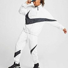 南◇現 Nike Swoosh Woven Jacket 白色 運動外套 大勾勾 風衣 立領外套 ar3132-100