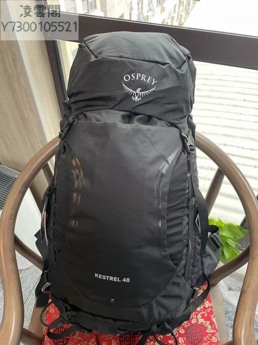 Osprey Kestrel小鷹58升M/L戶外徒步登山雙肩背包男女防水包48L38