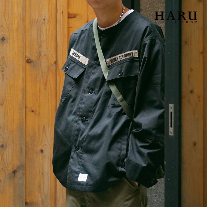 現貨☆HAru☆ WTAPS 20AW SCOUT LS COTTON WEATHER 黑/橄欖綠兩袋無領 ...