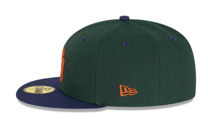 New Era MLB 澳洲線 NY Yankees Seasonal 59Fifty 深綠色/深藍紐約洋基帽