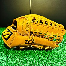 貳拾肆棒球-日本帶回珍藏品 Mizuno pro ZLA式樣硬式大M 內野手套 展示品/耕作作/日製