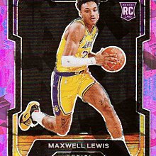 【桃6-1004】MAXWELL LEWIS (RC-PINK) 2023-24 PRIZM