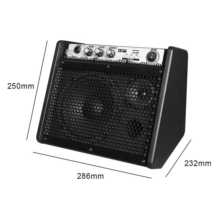 【民揚樂器】Coolmusic DM20 音箱 電子鼓 電子琴 樂器音箱 20W 多功能藍芽撥放