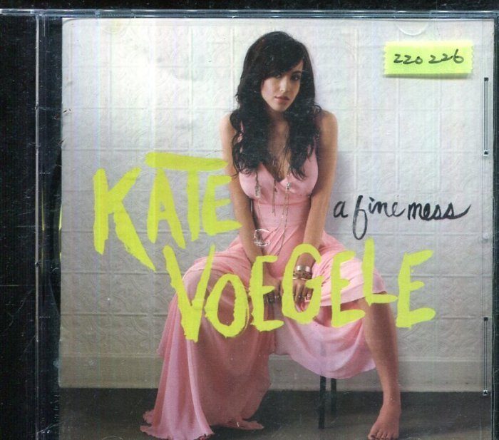 *還有唱片三館* KATE VOEGELE / A TIME MESS 二手 ZZ0226 (封面底破)