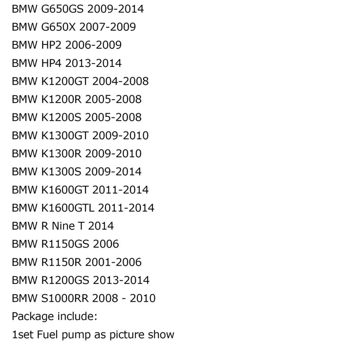 《極限超快感!!》BMW R1200GS F700 800 GS R1200 K1200 R1150R 2000-2015 & Strainer 汽油幫浦