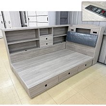 【尚品傢俱】HT-48 卡爾 淺木色3.5尺床頭箱~另有5尺床頭箱 / 6尺床頭箱~