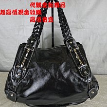 ☆優買二手精品名牌店☆ GUCCI 黑 漆皮 皮革 全皮 肩背包 購物包 變形蟲 包 限量包 137621 新品同樣