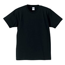 DIBO 弟寶~United Athle男生 日本UA 頂級7.1重磅厚棉 圓領短袖 素T恤(4252-黑色)直購280