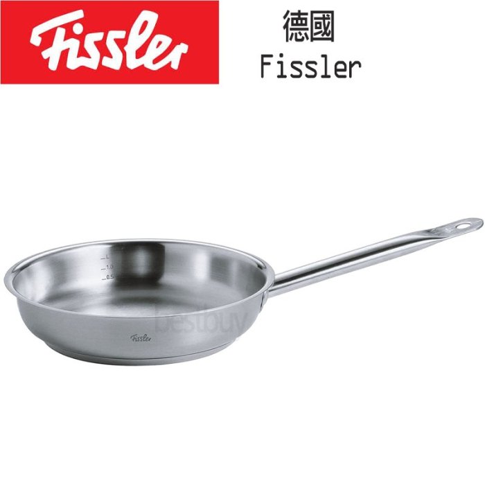 德國 Fissler Original Profi 28cm 單柄 不鏽鋼平底鍋 不鏽鋼鍋 煎鍋