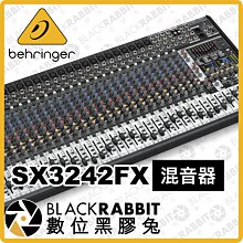 數位黑膠兔【 Behringer SX3242FX 大型混音器 】 32輸入 Multi-FX 處理器 混響 效果器