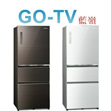 【GO-TV】Panasonic國際牌 500L三門玻璃冰箱(NR-C501XGS) 台北地區免費運送+基本安裝