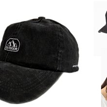 【海倫精坊】三星OUTDOOR牛仔刺繡黑色棒球帽~限量款(特價１９０元)D91