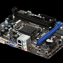 電腦雜貨店→微星 H61M-P20(G3)  MS-7788 (1155 H61  DDR3 顯示)二手良品 $500