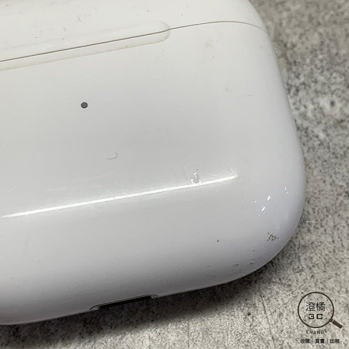 『澄橘』Apple AirPods 3 無線充電盒 A2566 無耳機 白《二手 無盒》A69166