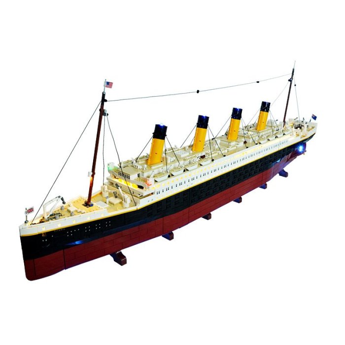 現貨 燈組 樂高 LEGO 10294 鐵達尼號 創意大師系列 全新未拆 遙控版  BS燈組 原廠貨