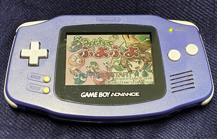 任天堂 Gameboy Advance GBA AGB-001藍色 掌機