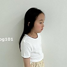 S~XL ♥上衣(IVORY) LOG101-2 24夏季 LOG240514-025『韓爸有衣正韓國童裝』~預購
