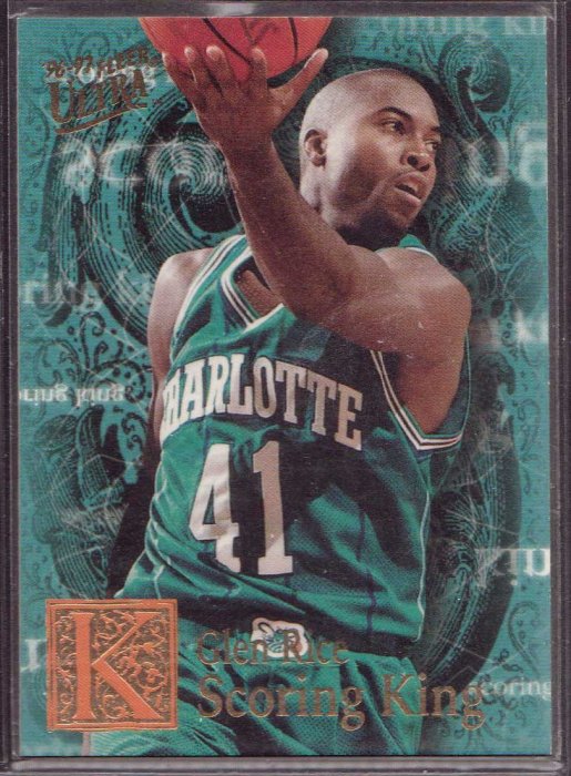 96-97 ULTRA SCORING KINGS #3 GLEN RICE