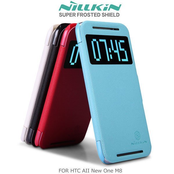 --庫米--NILLKIN HTC All New One M8 新皮士鮮果系列皮套 磁扣皮套 (送草莓支架)