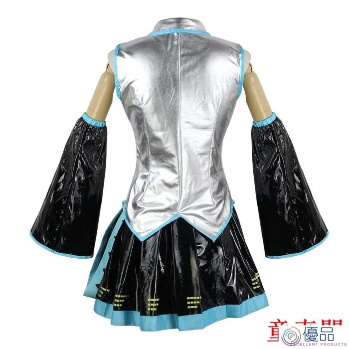 優品 Originaljk 制服套裝兒童 cosplay服裝 表演服 萬聖節 初音未來VOCALOID動漫cos服MIKU公式服初音