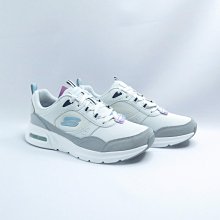 Skechers 150075LBMT 女款休閒鞋 SKECH-AIR COURT RA 白/灰【iSport愛運動】