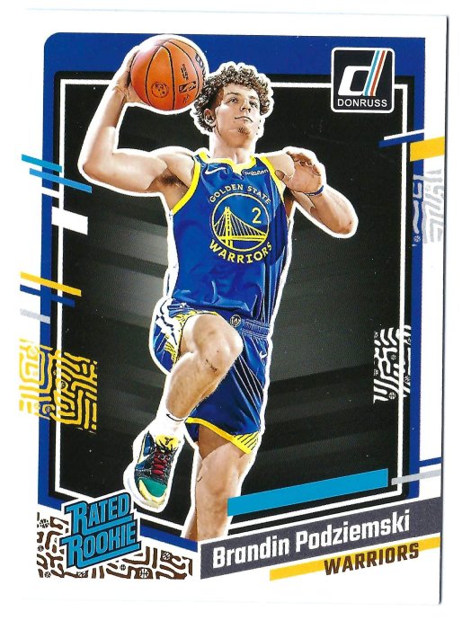 2023-24 Panini Donruss【Brandin Podziemski】Rated Rookie 新人卡