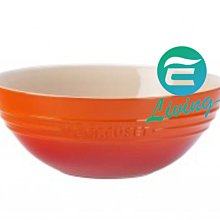 【易油網】Le Creuset 陶瓷沙拉碗 飯碗 火焰橘色 15cm 91013915090000