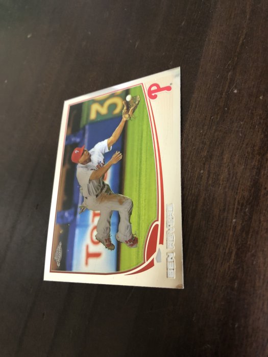 BEN REVERE    2013 TOPPS CHROME  金屬卡  90