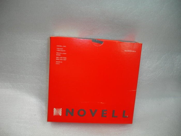 【電腦零件補給站】Novell NetWare 5.25 軟碟片5張 + 3.5吋磁片2片