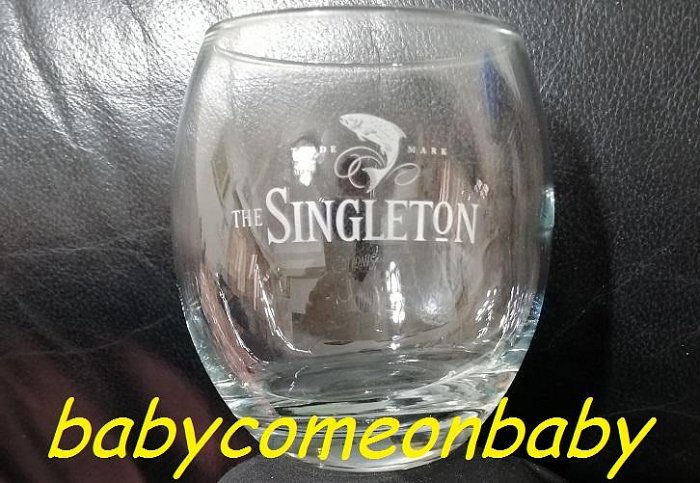 品牌紀念 SINGLETON 蘇格登 威士忌杯 酒杯 玻璃