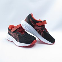 ASICS 1014A297007 中童 慢跑鞋 PRE EXCITE 10 PS 黑x紅【iSport愛運動】